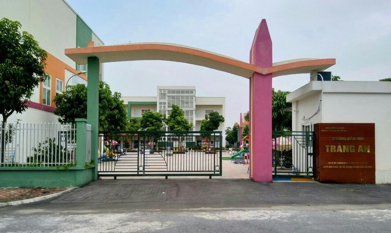 Trường mầm non Tràng An nơi Hiệu trưởng đang bị tố nhiều sai phạm.