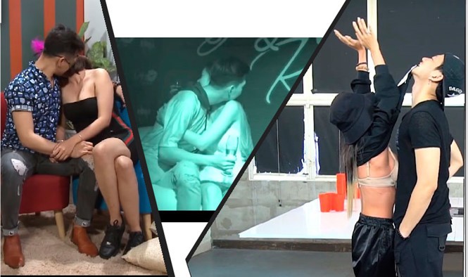 Những hình ảnh phản cảm từ một số show dậy sóng được phát trên mạng xã hội gần đây ẢNH CHỤP QUA MÀN HÌNH
