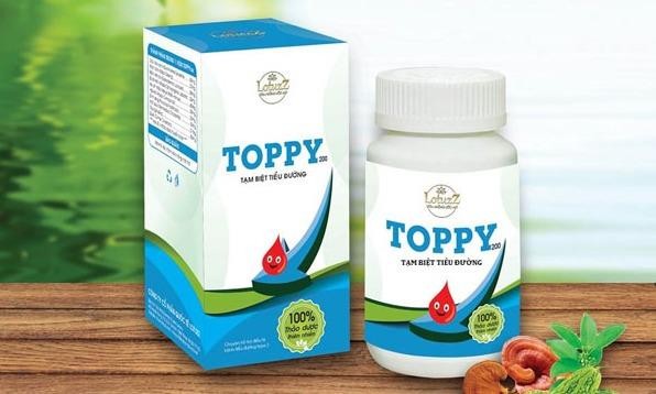 “Thảo dược Toppy” bị xử phạt