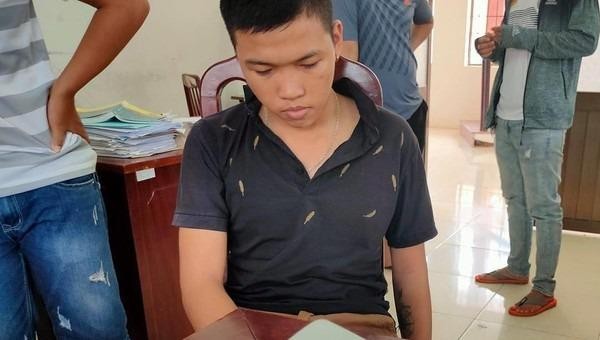 Lê Hoàng Tân tại cơ quan điều tra.