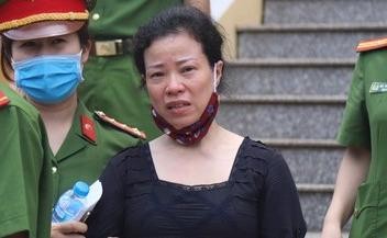 Bị cáo Diệp Thị Hồng Liên bị xác định có vai trò chính trong việc nâng điểm môn Ngữ Văn.