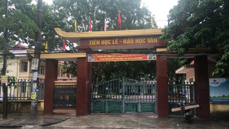 Nơi cháu M.A và nghi phạm cùng theo học.