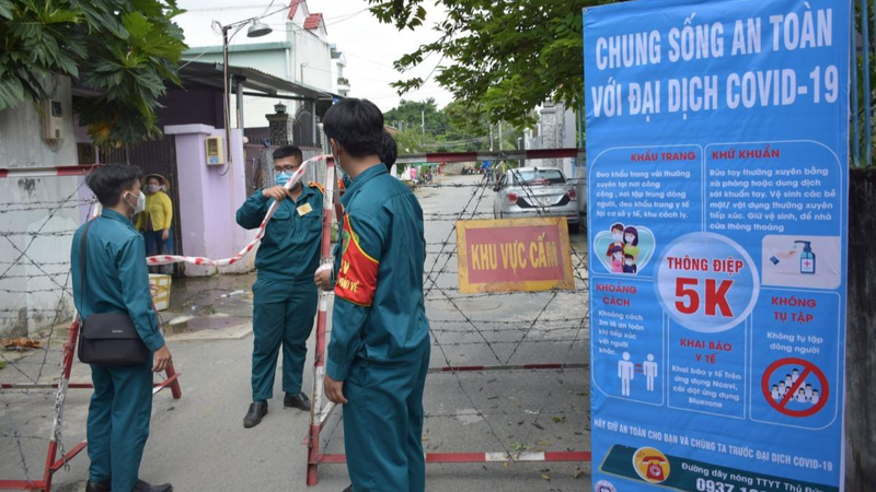 TP. Hồ Chí Minh khoanh vùng, phong tỏa khu vực liên quan bệnh nhân Covid-19.