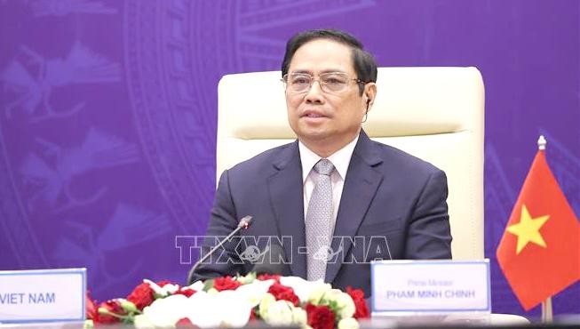 Thủ tướng Phạm Minh Chính phát biểu tại Phiên thảo luận.