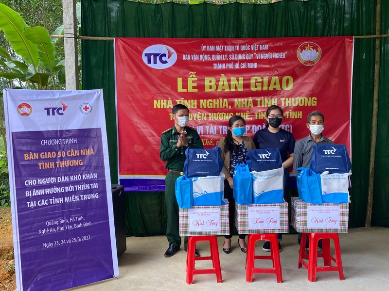 Tập đoàn TTC hỗ trợ xây dựng 50 nhà tình thương tại các tỉnh miền Trung  ảnh 2