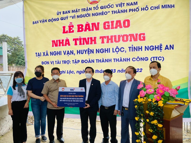 Tập đoàn TTC hỗ trợ xây dựng 50 nhà tình thương tại các tỉnh miền Trung  ảnh 3