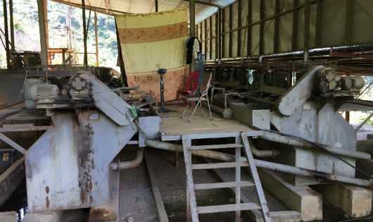Khung cảnh hoang phế tại cơ sở sản xuất của Cty khoáng sản Hà Nội – Điện Biên