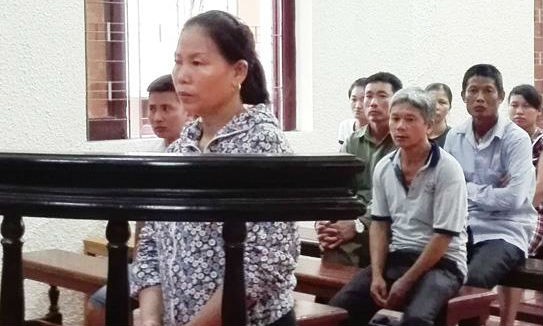 Bị cáo Đỗ Thị Lanh. Ảnh Báo Hải Dương