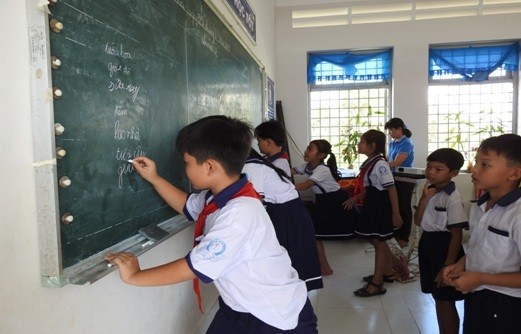 Tập huấn cho giáo viên và tổ chức lớp học cho học sinh tại Lạng Sơn, Quảng Nam và Bến Tre ảnh 8
