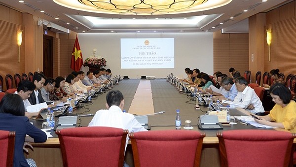 Phiên thảo luận những giải pháp về chính sách để kiểm soát hiệu quả Quỹ Bảo hiểm xã hội.
