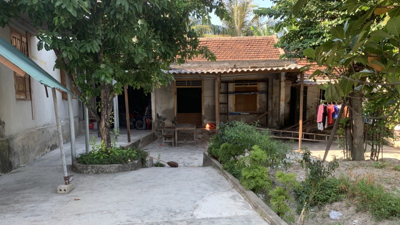 Nhà cháu M, nơi cơ quan điều tra coi là hiện trường vụ án.