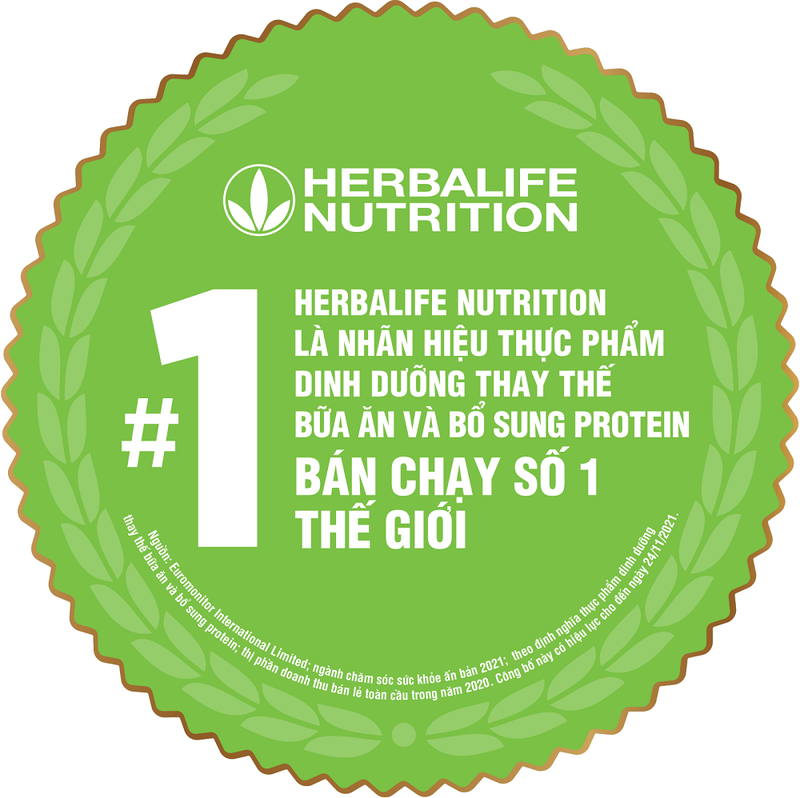 Herbalife Nutrition là nhãn hiệu thực phẩm dinh dưỡng thay thế bữa ăn và bổ sung protein bán chạy số 1 trên thế giới ảnh 1