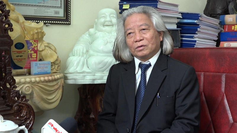 Luật sư, nhà nghiên cứu lịch sử - văn hóa Trương Đình Tưởng.