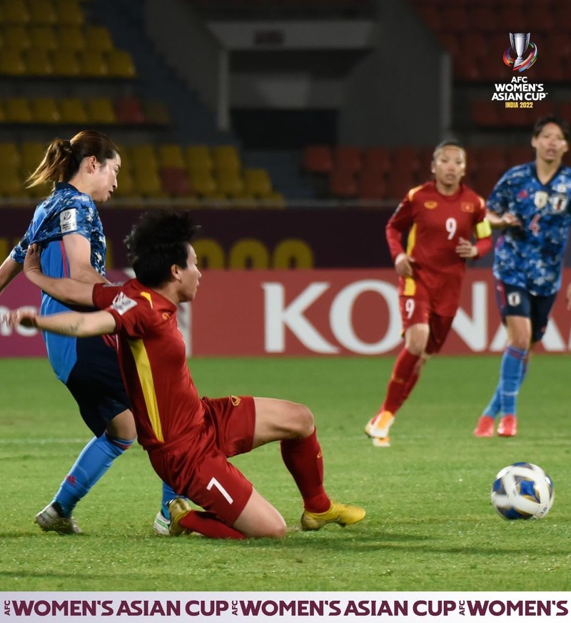 Thua Nhật Bản 0-3, ĐT nữ Việt Nam chờ cơ hội đi tiếp ở lượt đấu cuối.