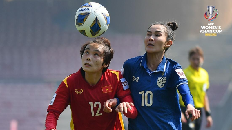Thắng thuyết phục Thái Lan, tuyển nữ Việt Nam tiến gần hơn tấm vé dự World Cup 