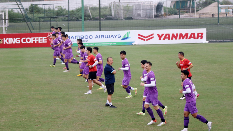 Ông Park và các học trò muốn có được thành tích tốt nhất tại SEA Games lần này