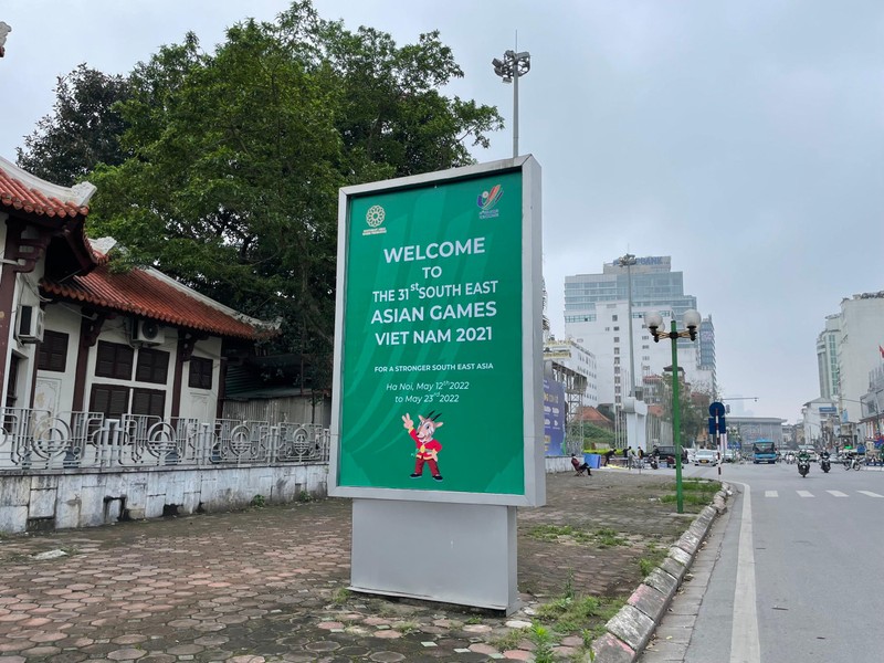 Hà Nội trang hoàng chào đón SEA Games 31 ảnh 5