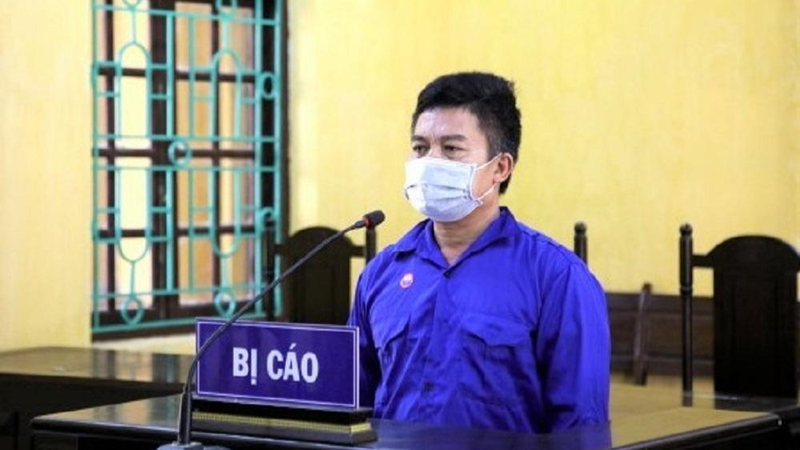 Bị cáo Tuyên tại tòa.