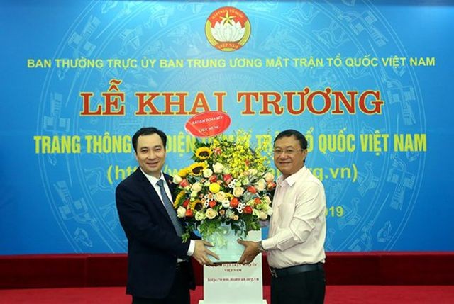 Khai trương Trang thông tin điện tử mới Mặt trận Tổ quốc Việt Nam - 7 Khai trương Trang thông tin điện tử mới Mặt trận Tổ quốc Việt Nam - 7