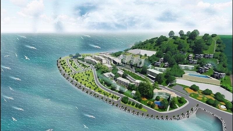 Dự án khu nghỉ dưỡng sinh thái Đảo Ngọc hơn 1.600 tỷ đồng tại KKT Nghi Sơn. (Ảnh CD GROUP).