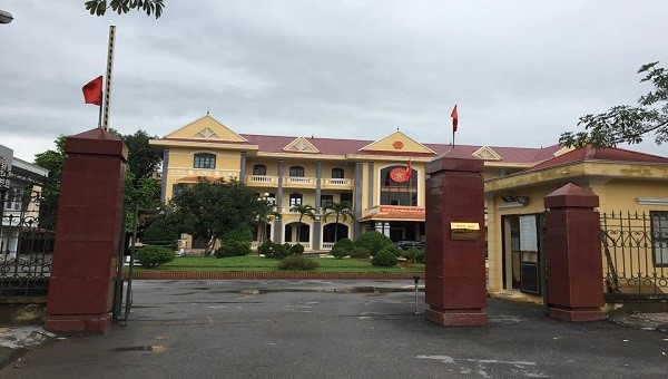 UBND huyện Ninh Giang nơi phát hiện nhiều sai phạm trong việc thực hiện chế độ bảo trợ xã hội