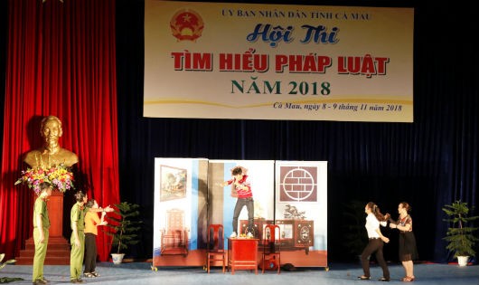 Một tiểu phẩm cảnh báo người dân về tác hại của ma túy