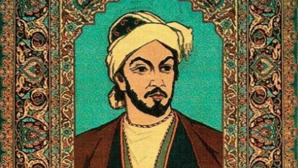 Bức phác họa chân dung nhà thơ Imadaddin Nasimi.