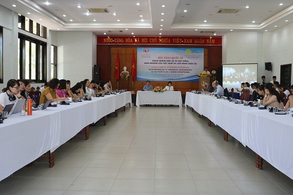 Đã có 07 tham luận liên quan đến các vấn đề về trách nhiệm dân sự và hợp đồng được trình bày tại hội thảo