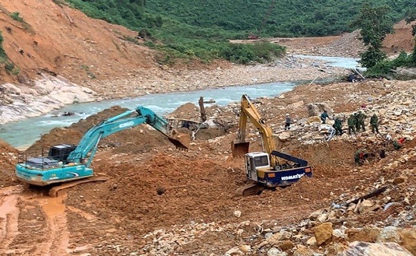 Dự kiến đầu tháng 7/2021 sẽ tiếp tục công tác tìm kiếm các nạn nhân còn mất tích tại thủy điện Rào Trăng 3.