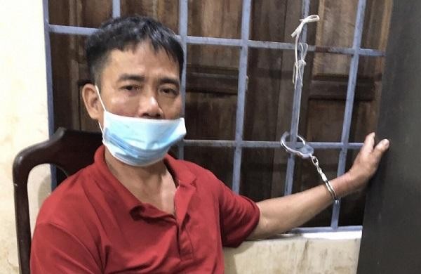 Đối tượng bị bắt giữ Võ Đức Cường
