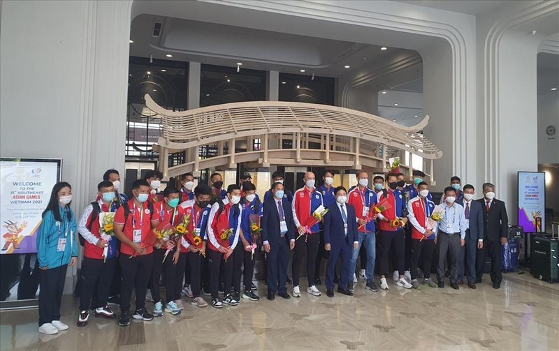 Các tuyển bóng đá nam tham dự SEA Games 31 có mặt tại Nam Định, chuẩn bị tích cực cho giải đấu ảnh 2