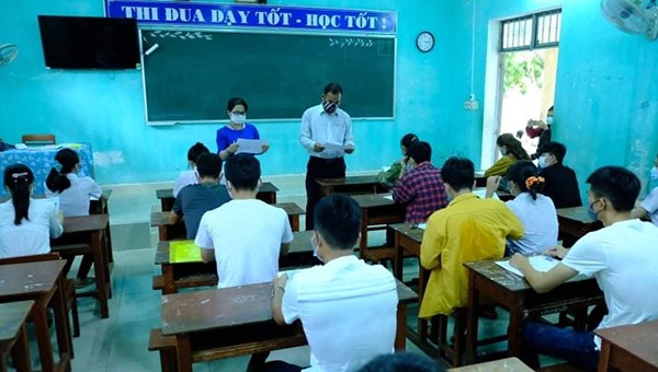 Kỳ thi Tốt nghiệp THPT năm 2020 tại Quảng Ngãi.