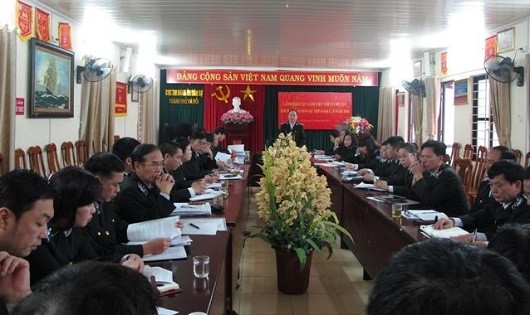 Hà Nội: Lãnh đạo Cục THADS làm việc với 23 Chi cục