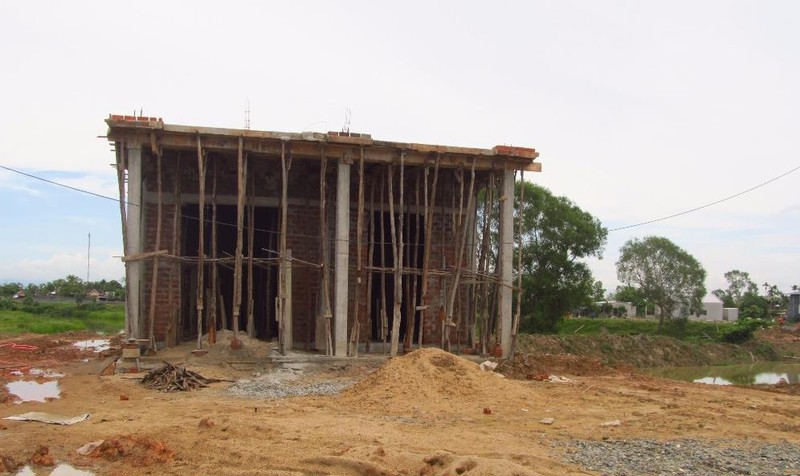 Quảng Trị: Chủ tịch xã tự ý xây nhà trái phép trên đất nông nghiệp