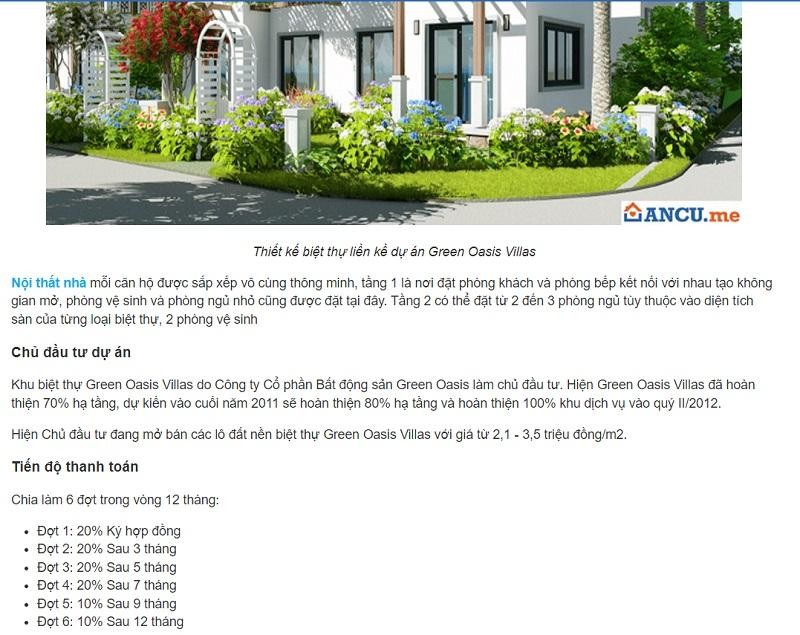 Hòa Bình có “bất lực” với dự án Green Oasis Villas không đủ điều kiện pháp lý? ảnh 2