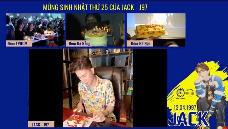 Jack xuất hiện sau ồn ào đón sinh nhật tuổi 25 cùng người hâm mộ  Báo  Pháp luật Việt Nam điện tử