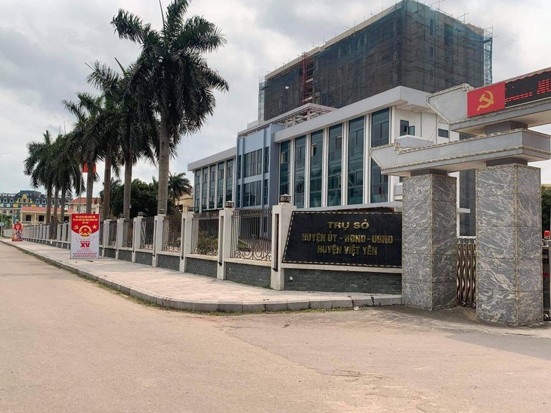 Trụ sở HĐND, UBND huyện Việt Yên (tỉnh Bắc Giang).