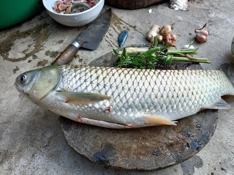 Đặc sắc ẩm thực món “Pa pỉnh tộp” của người Thái vùng cao ảnh 2