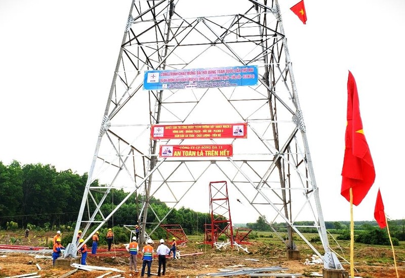 Năm nay, Dự án đường dây 500kV mạch 3 sẽ phải hoàn thành