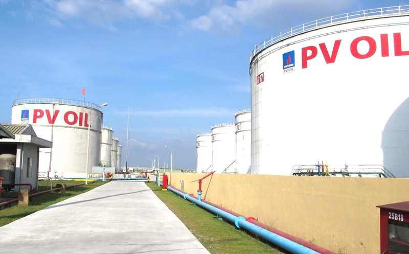 Hệ thống kho xăng dầu của PV Oil