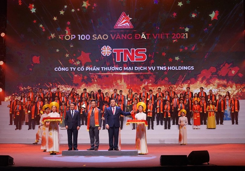 TNS Holdings được vinh danh top 100 Sao Vàng Đất Việt 2021 ảnh 1