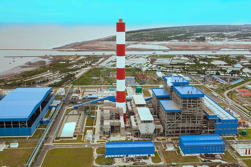 Nhà máy Nhiệt điện Duyên Hải 1 có tổng công suất hơn 1.200MW.