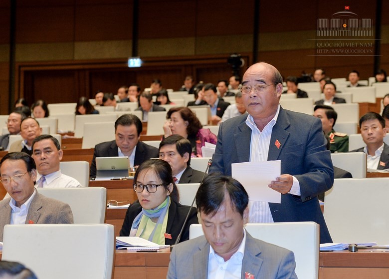 ĐB K’Choi, Đăk Nông, cho rằng, việc tinh gọn tổ chức thực hiện TGPL của Nhà nước nhằm nâng cao hiệu quả hoạt động TGPL là phù hợp