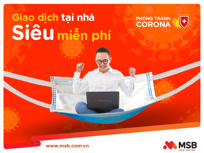 Giao dịch trực tuyến “lên ngôi”, ngân hàng miễn, giảm phí hút khách