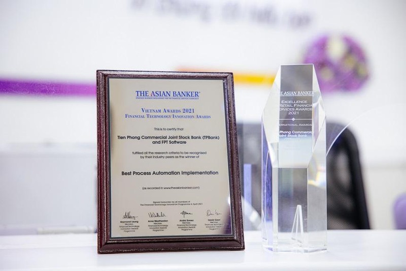 The Asian Banker: TPBank là ngân hàng số xuất sắc nhất và có quy trình được tự động hóa tốt nhất Việt Nam