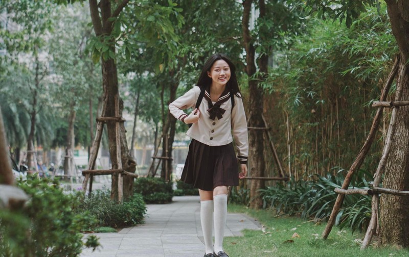 Nhan sắc trong trẻo tuổi 13 của diễn viên nhí Mai Cát Vi ảnh 6