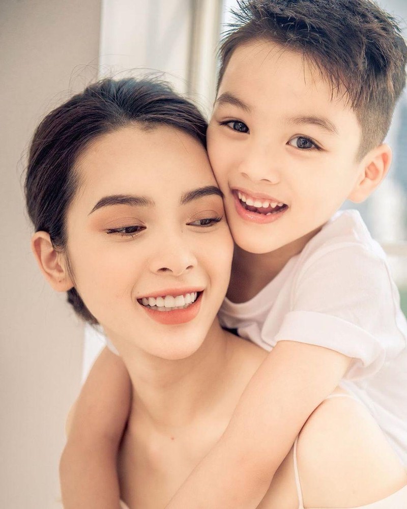 Quỳnh Lương hiện có cuộc sống hạnh phúc bên con trai. Ảnh: MCV, NVCC.