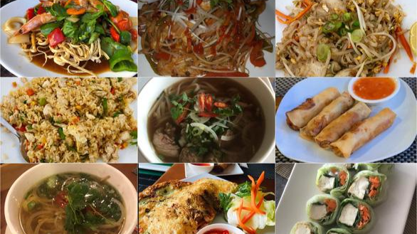 Các món ăn ở Saigon Baguette được thực khách đăng tải lên TripAdvisor - Ảnh chụp màn hình