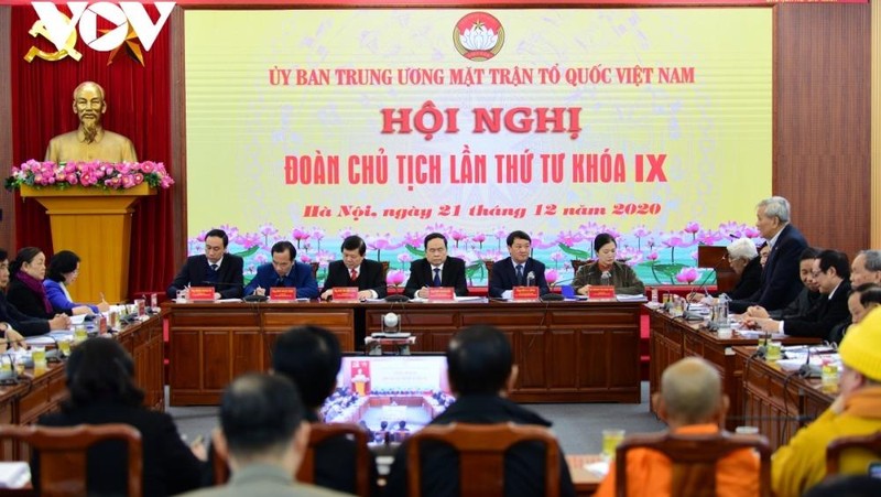 Hội nghị Đoàn Chủ tịch Ủy ban Trung ương MTTQ Việt Nam lần thứ 4 (Khóa 9).