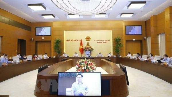 Phiên họp thứ 56 của Ủy ban Thường vụ Quốc hội.